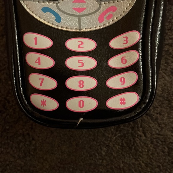 Retro cell phone strap coin purse - Picture 7 of 8